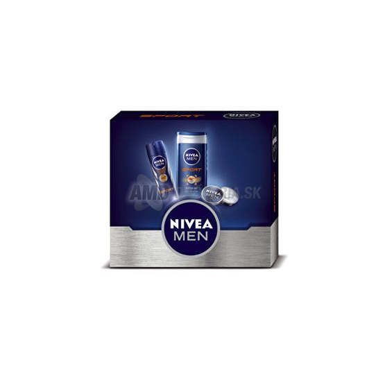 DARČEKOVÁ PÁNSKA KAZETA NIVEA VK FM DEO SPORT DEODORANT 150ML + SPRCHOVÝ GÉL 250ML + KRÉM 30MLX17