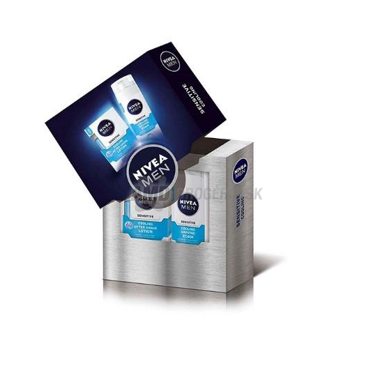 DARČEKOVÁ PÁNSKA KAZETA NIVEA VK FM LOTION COOL VODA PO HOLENÍ 100ML + PENA NA HOLENIE 200ML X17