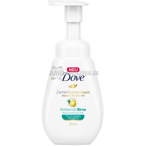 DOVE SPRCHOVÝ GÉL PENA DO KÚPEĽA PEAR PUMPA 200 ML