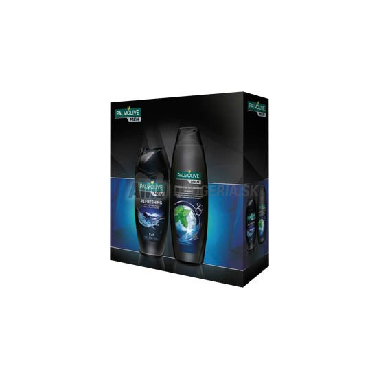 DARČEKOVÁ PÁNSKA KAZETA PALMOLIVE FM REFRESHING SPRCHOVÝ GÉL + ŠAMPÓN  X17
