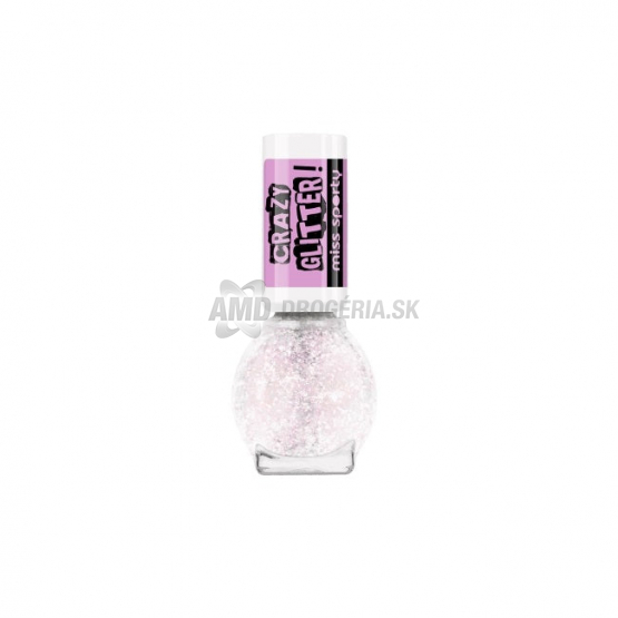 Miss Sporty Crazy Glitter lak na nechty 030