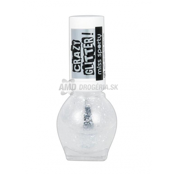 MISS SPORTY LAK NA NECHTY CRAZY GLITTER 040 7 ML