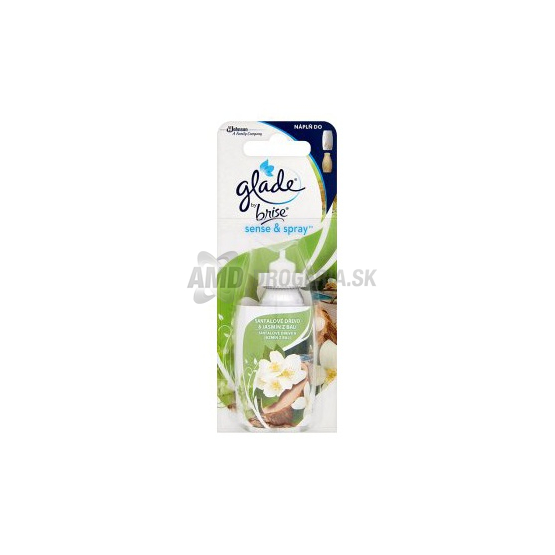 GLADE SENSE SPRAY NÁHRADNÁ NÁPLŇ SANTÁLOVÉ DREVO 18 ML