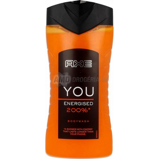AXE SPRCHOVÝ GÉL YOU ENERGISED 250 ML 