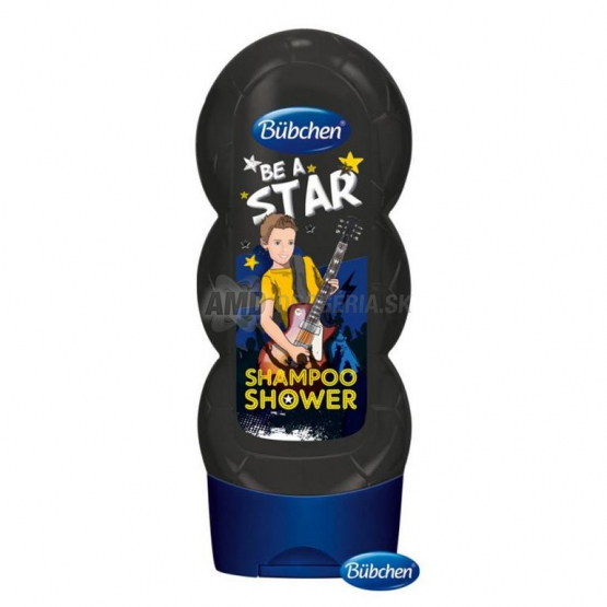 BUBCHEN BABY 2V1 ŠAMPON SPRCHOVÝ GÉL BE A STAR 230 ML