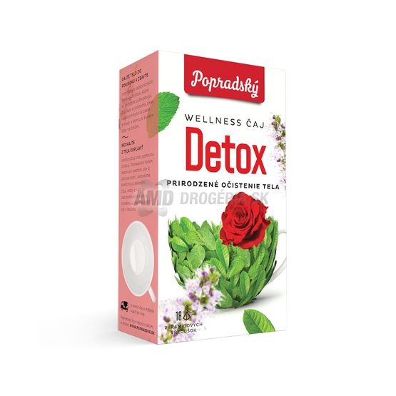 POPRADSKÝ ČAJ WELLNESS DETOX OČISTENIE TELA 27 G