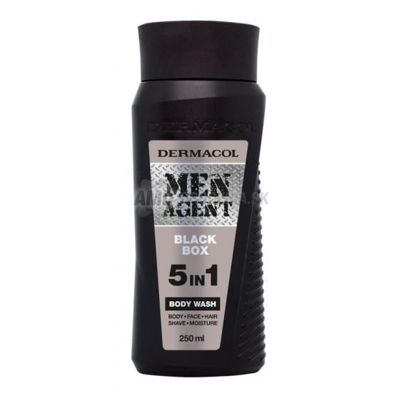 DERMACOL MEN SHOWER GEL 5V1 BLACK 250 ML