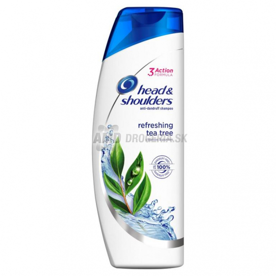 HEAD SHOULDERS  ŠAMPÓN 400ML TEA TREE REFRESHING