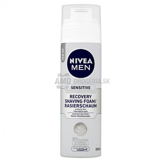 NIVEA PENA NA HOLENIE SENZITÍVNA 200 ML