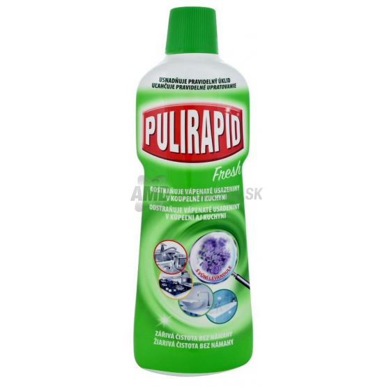 PULIRAPID VODNÝ KAMEŇ-FRESH ZELENÝ 750 ML