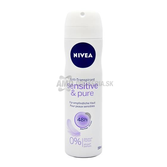 NIVEA DEODORANT SENSITIVE A PURE 150 ML