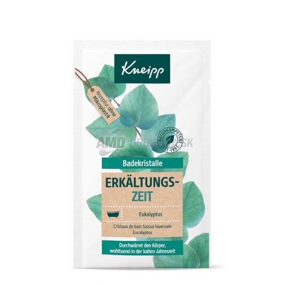 Kneipp Kúpeľová soľ Eukalyptus na prechladnutie, 60 g