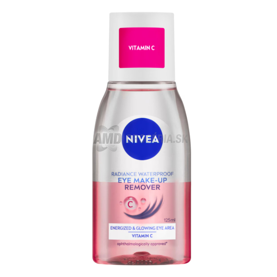 NIVEA ODLIČOVAČ OČÍ  DVOJFÁZOVÝ RÚŽOVÝ 125 ML