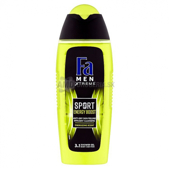 FA SPRCHOVÝ GÉL MEN DOUBLE POWER BOOST 400 ML