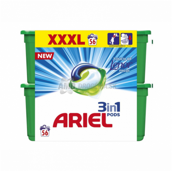 ARIEL TABLETY NA PRANIE TOUCH OF LENOR 56 PD