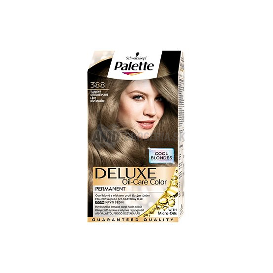 PALETTE DE LUXE 388 TLMENÁ STREDNÉ PLAVÁ