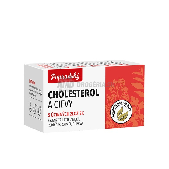 POPRADSKÝ ČAJ CHOLESTEROL CIEVY 1 KS