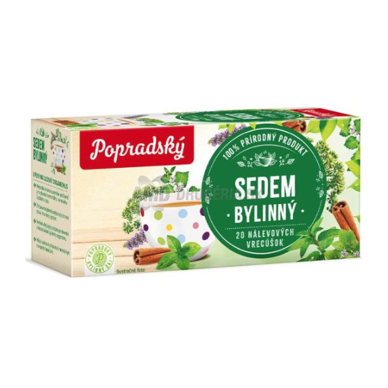POPRADSKÝ ČAJ SEDEM BYLÍN 30 G