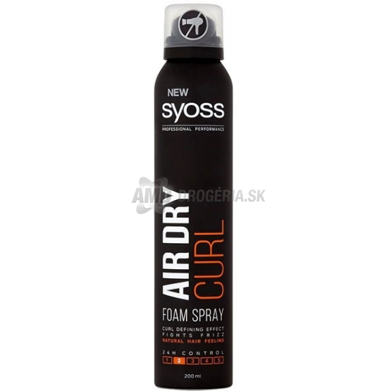 SYOSS PENOVÉ TUŽIDLO AIR DRY CURLY 200 ML