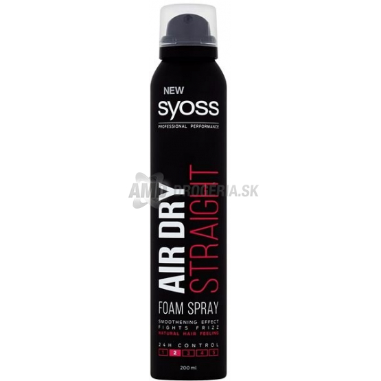 SYOSS PENOVÉ TUŽIDLO AIR DRY STRAIGHT 200 ML