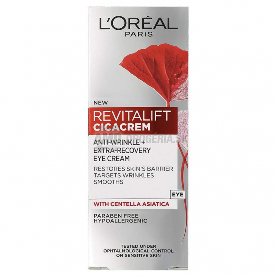 LOREAL KRÉM REVITALIFT CICA OČNÝ 40 ML