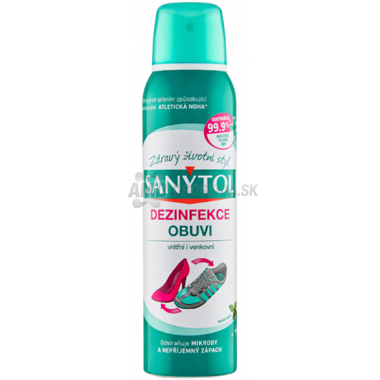 SANYTOL DEZINFEKCIA DEO NA OBUV 150ML