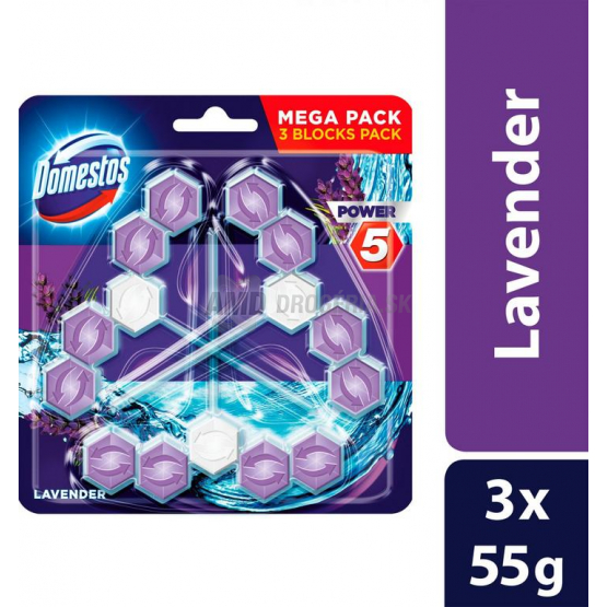 DOMESTOS WC POWER5 LAVENDER  3KS