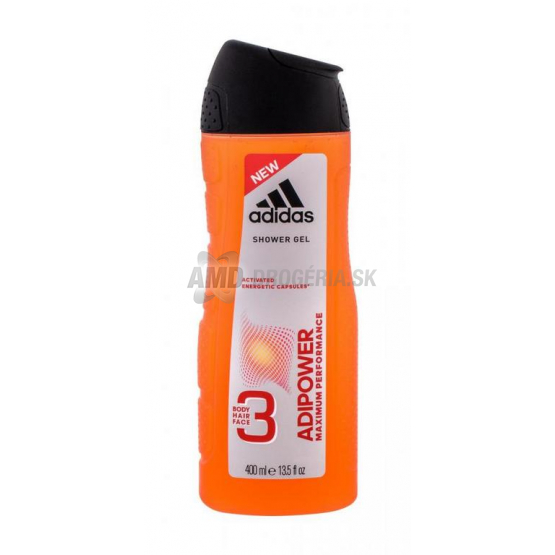ADIDAS SPRCHOVÝ GÉL MEN ADIPOWER 400 ML