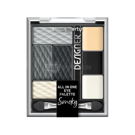 MISS SPORTY TIENE NA OČI PALETKA DESIGNER SMOKY 200 9,5 g