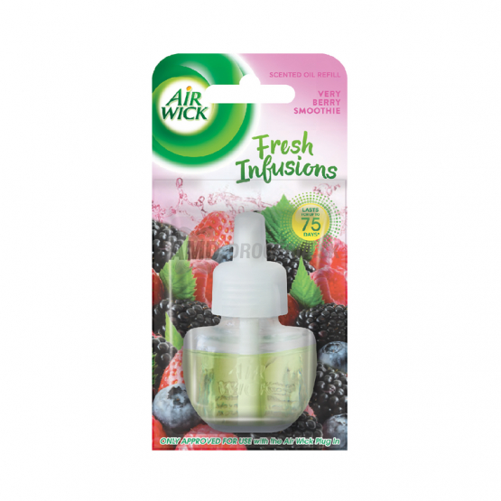 AIR WICK ELEKTRICKÁ NÁHRADNÁ NÁPLŇ BOBULOVÉ SMOOTHIE 19 ML