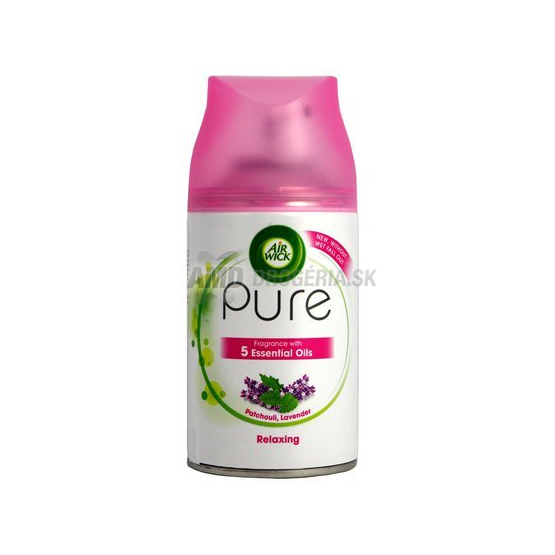 AIR WICK AUTOMATICKÁ NÁHRADNÁ NÁPLŇ PURE LEVANDUĽA PAČULI 250 ML 
