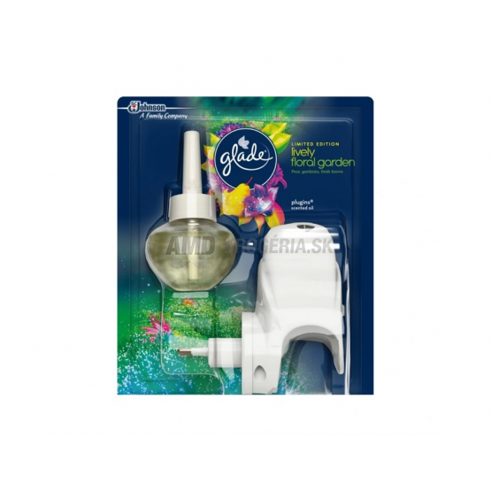 GLADE ELEKTRICKÝ STROJČEK FLORAL GARDEN 20 ML