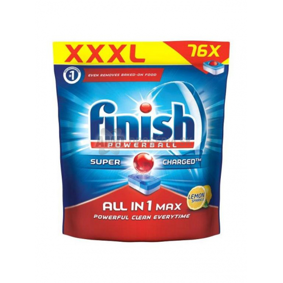 FINISH TABLETY ALL IN 1 MAX  LEMON 76 KS