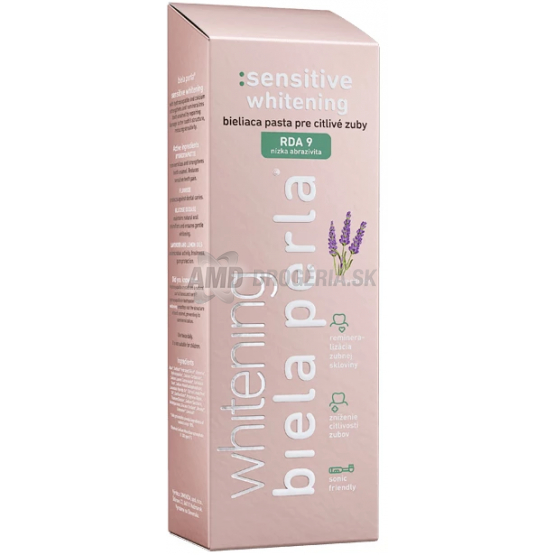 BIELA PERLA BIELIACA ZUBNÁ PASTA SENSITIVE 75 ML 