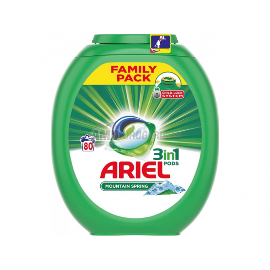 ARIEL TABLETY NA PRANIE MOUNTAIN SPRING 80 PD