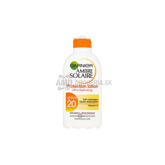 GARNIER AMBRE SOLAIRE MLIEKO OF 20 200 ML