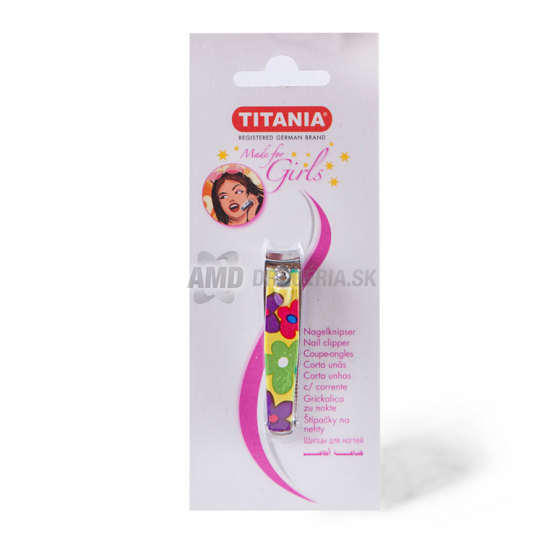 TITANIA CVIKAČKY NA NECHTY S MINI PILNÍKOM GIRLS 1052/9 1 KS