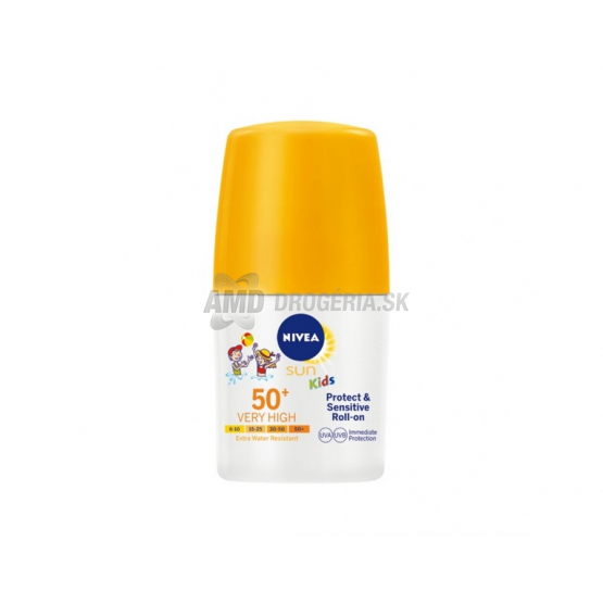 NIVEA SUN KIDS OPAĽOVACIE MLIEKO ROLL-ON OF 50 50 ML