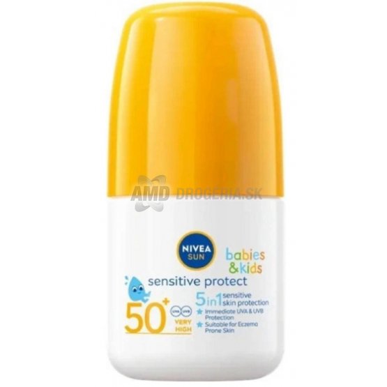 NIVEA SUN KIDS OPAĽOVACIE MLIEKO ROLL-ON OF 50 50 ML
