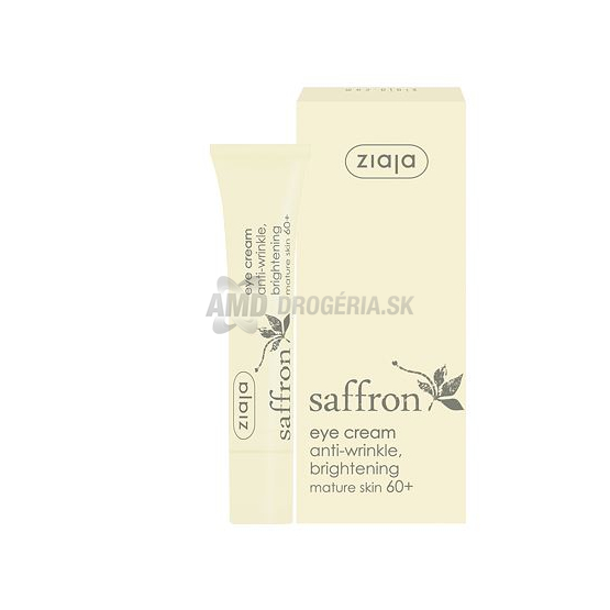 ZIAJA KRÉM ŠAFRAN OČNÝ  60+ 15 ML