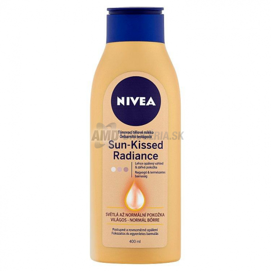 NIVEA SAMOOPAĽOVACIE TELOVÉ MLIEKO SUN LIGHT 400 ML