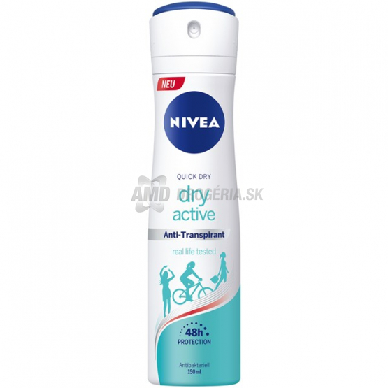 NIVEA ANTIPERSPIRANT DRY ACTIVE 150 ML 