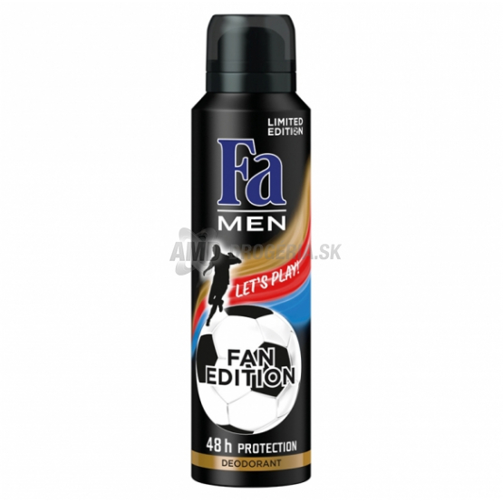 FA DEODORANT MEN FAN EDITION 150 ML