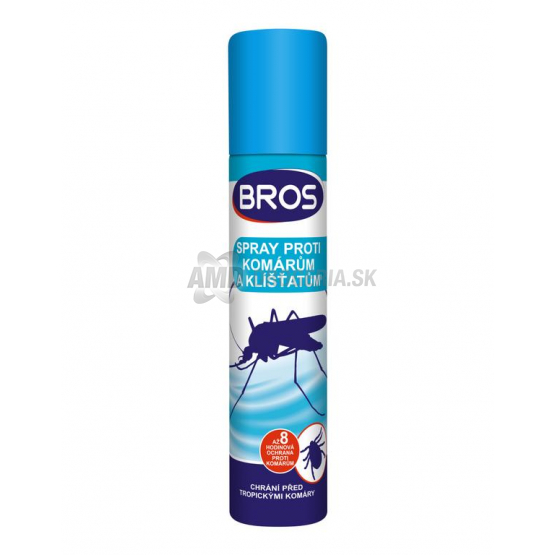 BROS SPREJ PROTI KOMÁROM A KLIEŠŤOM 90 ML