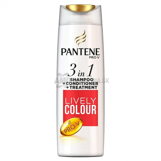 PANTENE ŠAMPÓN 3V1 LIVELY COLOUR 360 ML 