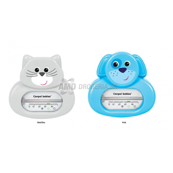 CANPOL BABIES TEPLOMER DO VODY MAČIČKA - PSÍK 1 KS