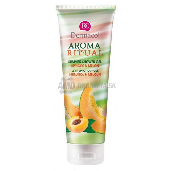 DERMACOL SPRCHOVACÍ GÉL  MARHUĽA MELÓN 250 ML