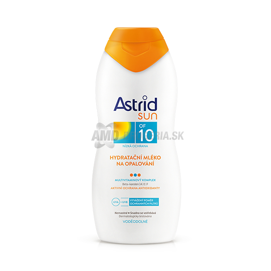 ASTRID SUN OPAĽOVACIE MLIEKO HYDRATAČNÉ OF 10 200 ML