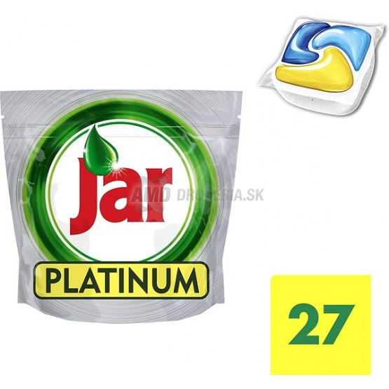 JAR TABLETY DO UMÝVAČKY RIADU PLATINUM YELLOW 27 KS