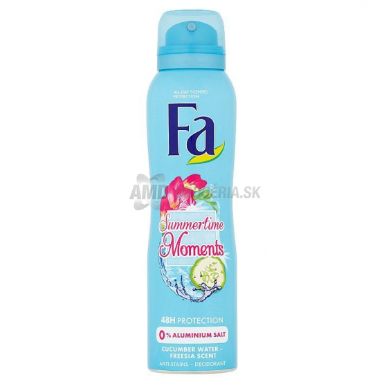 FA DEODORANT SUMMERTIME MOMENTS 150 ML